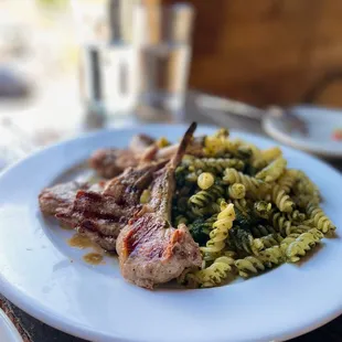 Grilled lamb chops