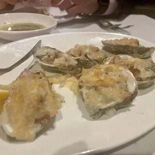 Oysters Rockefeller