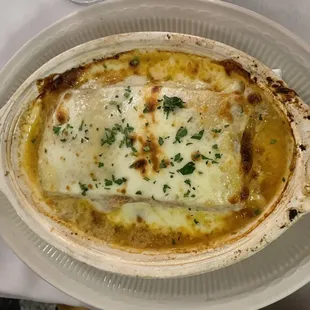 Lasagna Della La Perla Dinner