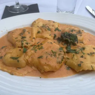 Lobster ravioli