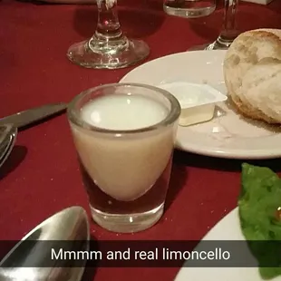 Limoncello teaser..worth the additional tip!