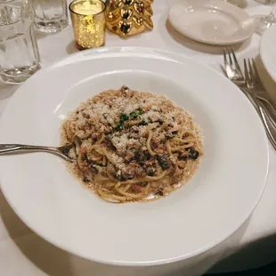 Tonnarelli alla Capricciosa