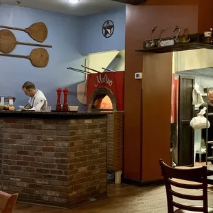 The pizza maestro creating another masterpiece