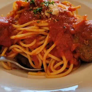 Spaghetti and Meatballs
