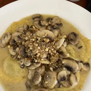 Mushroom Ravioli