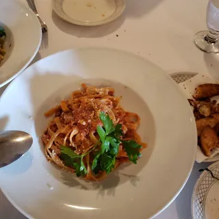 Fettuccine Bolognese