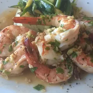 Scampi al Vino Bianco