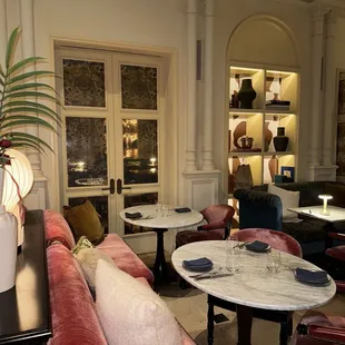 interior, sushi and sashimi