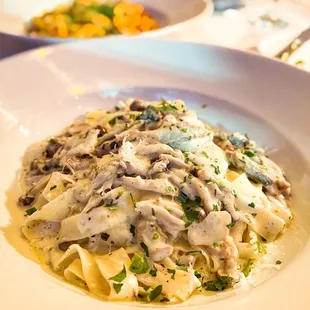 Tagliatelle With A Wild Mushroom Ragu