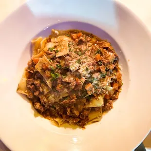 Pappardelle With A Savory Tuscan Ragu