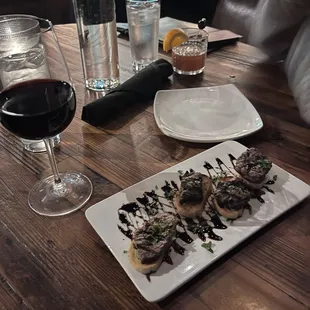 Bruschettine Di Carne