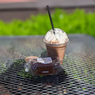 Mocha and chocolate chip  loaf