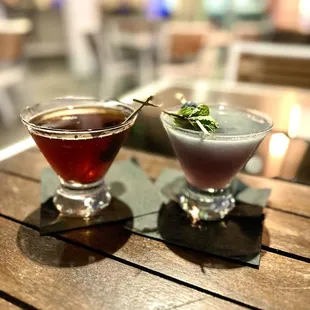 Classic Old Fashioned &amp; Ris-Tini - nice &amp; stiff!