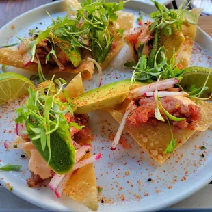 Spicy Tuna Tostadas