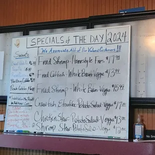 Today&apos;s menu