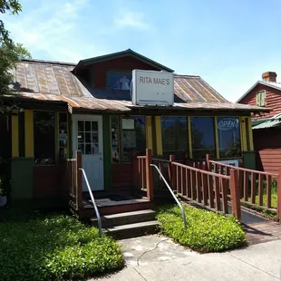 Front of restaurant
