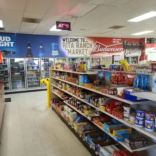 a view of a grocery store