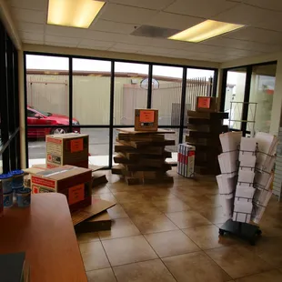 We Sell Boxes, Locks, Tape and Packing Materials