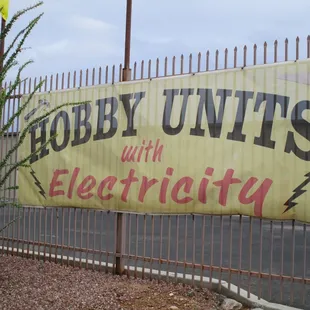 Large Hobby Units with Lights and Electricity for Your Business or Favorite Hobby!