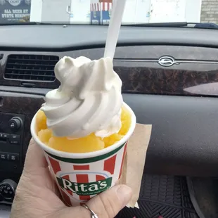 Mango and custard from the Miamisburg area, LOVE LOVE