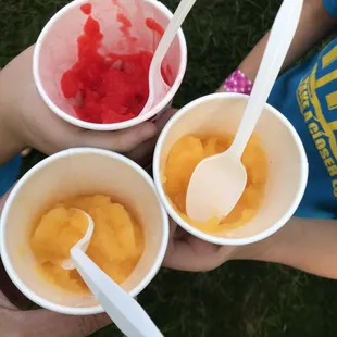Swedish Fish and Mango flavors
