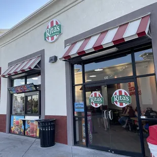 outside of restaurant