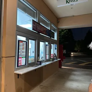 the outside of the building