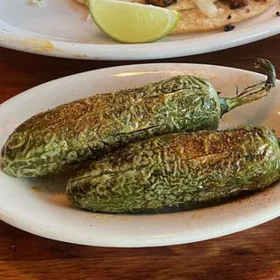 1.00 for two fried jalapeños... yum