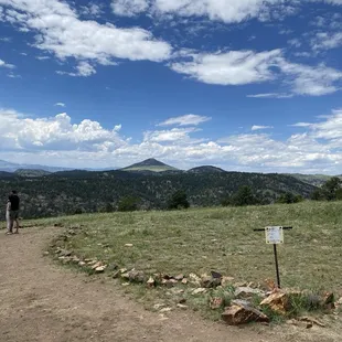 One of several trails around Rita