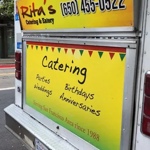 the back of the truck