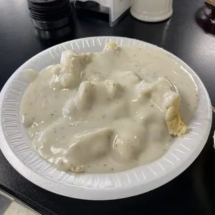 Biscuits and gravy