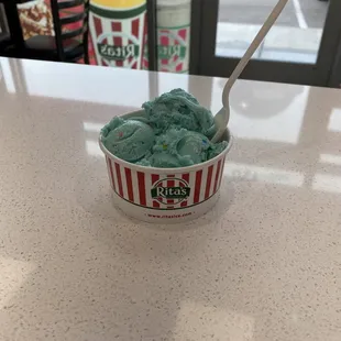 Cotton Candy Hand Scooped Custard