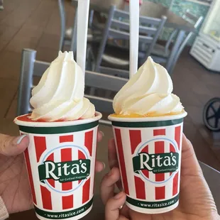 Strawberry and mango