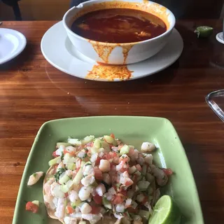 Ceviche Tostada