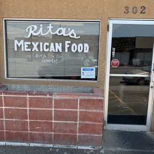 Outside entry point.