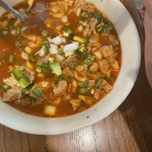 Menudo was delicious