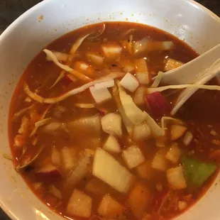 Chicken Pozole