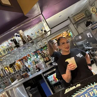 Jessica making slamming Margs!