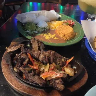 Beef Skirt Steak Fajitas