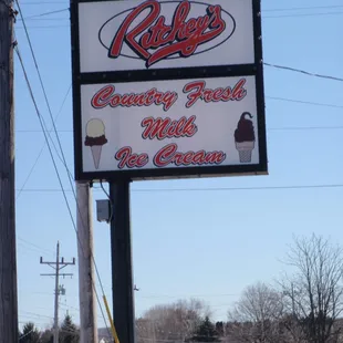 a sign for a restaurant