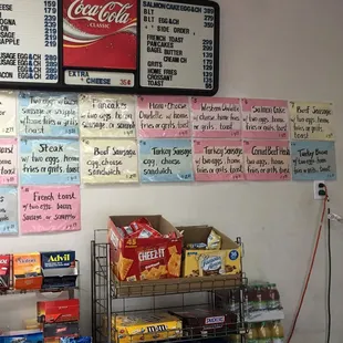 Food menu