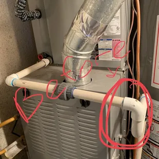 This was the bum rig that someone put in cheap. See that hole? Yeah that's not supposed to be there (face palm).