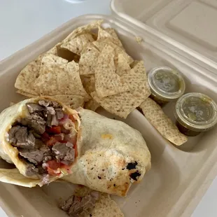 Carne Asada Burrito