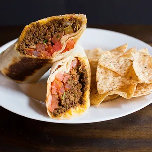 Spicy Beef Burrito