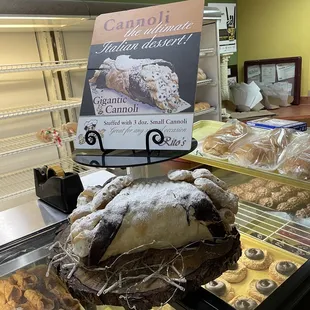 Display in the bakery