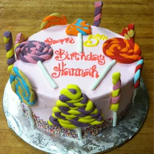 I'm a "SUCKER" for a good  Birthday Cake!