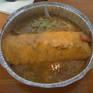 Rito 's Green Chili Burro