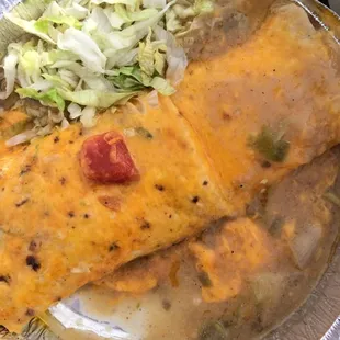 Green Burrito Enchilada