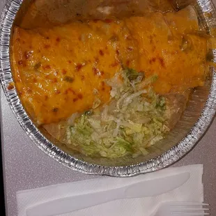 Chile Burro Enchilada