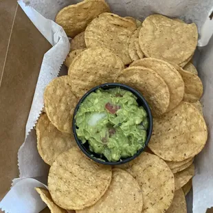 3 oz. Guacamole with chips